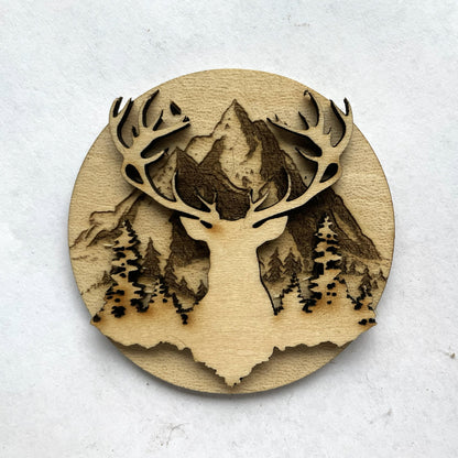 Wood Magnet (Small)